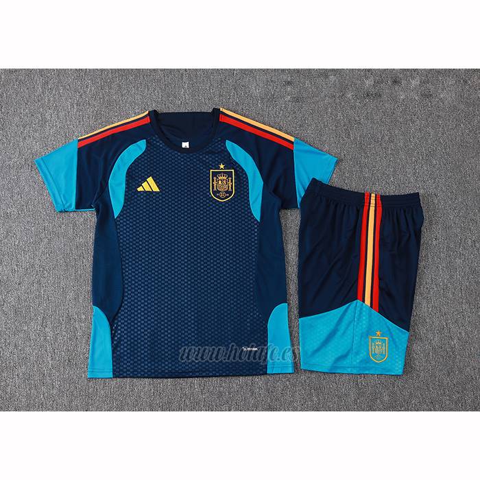 Chandal del Espana Manga Corta 2026-2027 Azul - Pantalon Corto